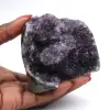Pequena Drusa de Ametista do Brasil: Estética Natural - 0