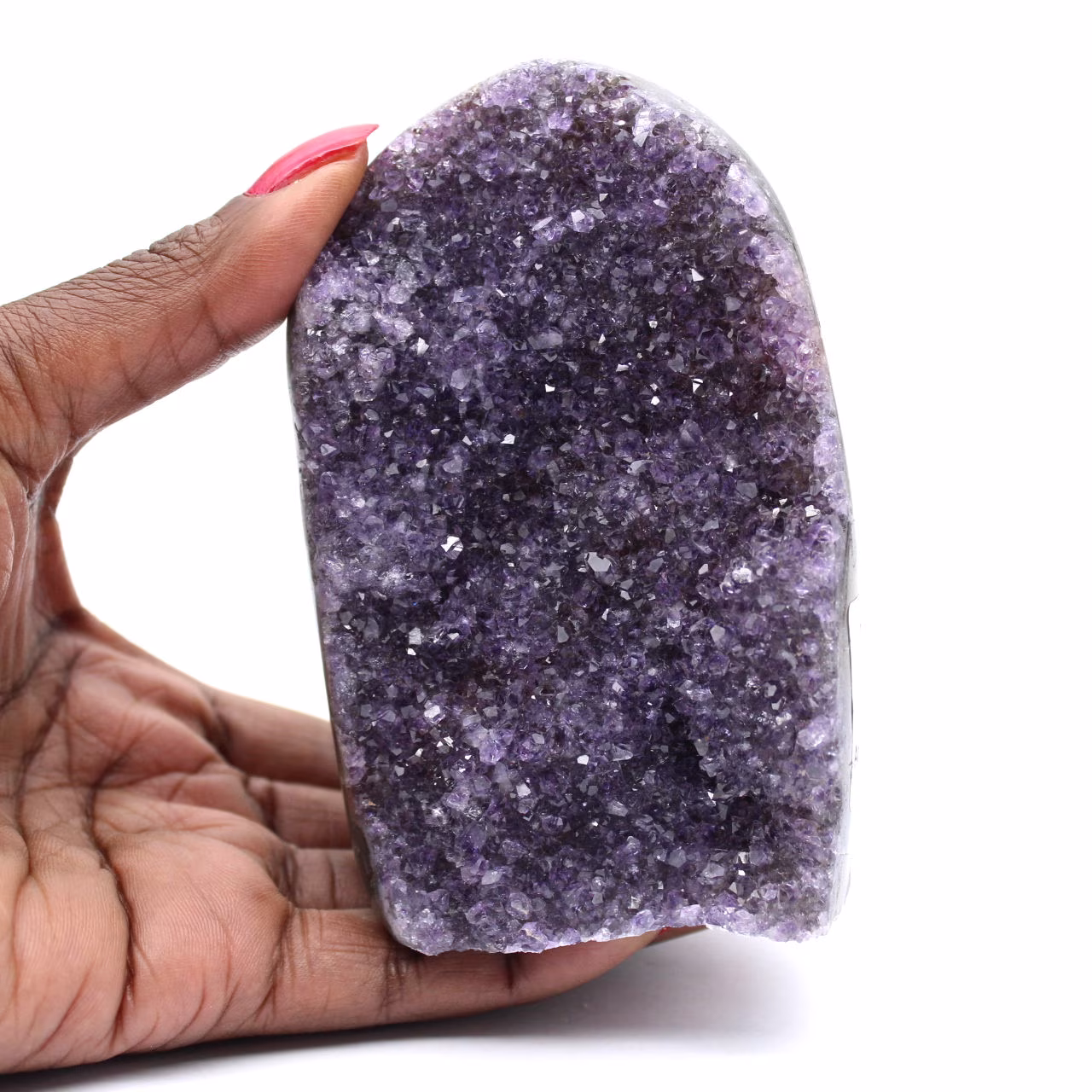 Geodo de Ametista em Formato Redondo – Decoração Harmoniosa