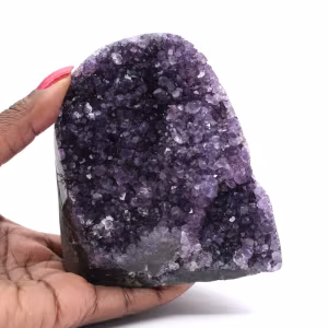 Geodo de bolso de ametista, Brasil – Pequeno tesouro geológico