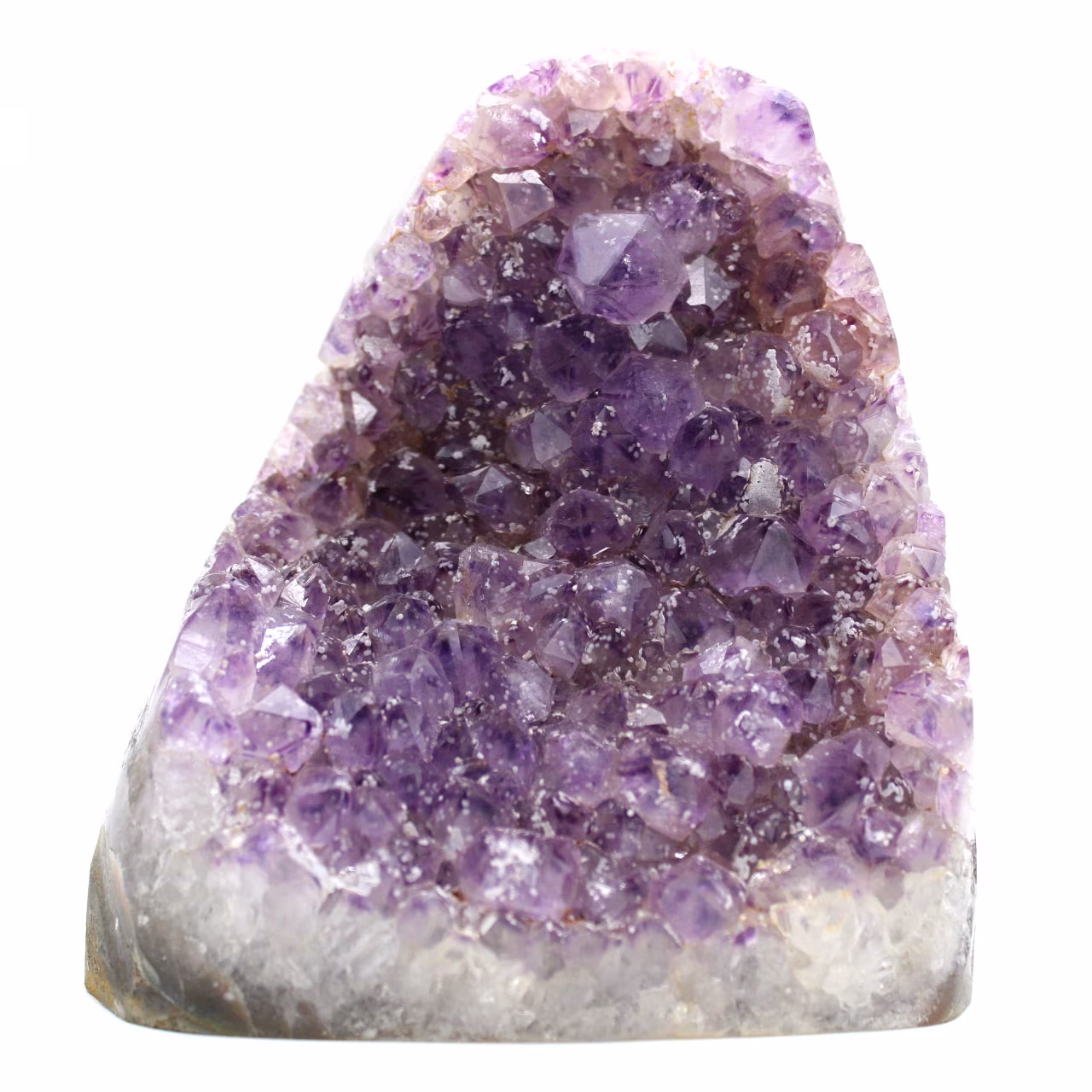 Geodo de ametista, cristal violeta