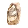 Ornamento de madeira petrificada, fatia polida, item de colecionador, Madagascar - 2