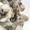 Mica e turmalina negra sobre quartzo afegão - 11