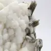 Pequeno espécime de mica em quartzo branco - 6