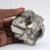 Mica e turmalina em quartzo afegão bruto - 0