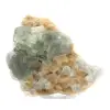 Cristais de fluorita verde: Coleção Mineralógica de Marrocos - 5
