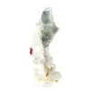 Espécime geológico de fluorita: pedra marroquina com cristais. - 5