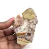 Pedra de fluorita marroquina bruta: cristais verdes naturais - 0