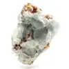 Fluorita verde sobre matriz: Pequena peça de colecionador do Marrocos. - 1