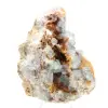 Rocha de fluorita verde: Grande cristal em sua matriz. - 1