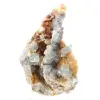 Rocha de fluorita verde: Grande cristal em sua matriz. - 2