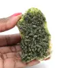 Epidoto verde de Imilchil, uma formação natural em ganga. - 0