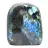 Pedra labradorita polida, autêntica de Madagascar.