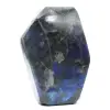 Grande labradorita polida, rocha mineral excepcional. - 2