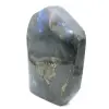 Pedra labradorita natural polida, decoração mineral - 2