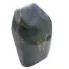 Pedra labradorita natural polida, decoração mineral - 3