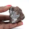Pirolusita, Cristais em Miniatura sobre Matriz - 1