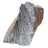 Ornamento de cristal de pirolusita, pedra natural