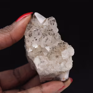 Espécime de quartzo goethita compacto, pedra natural, 130g