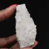 Quartzo bruto de Marrocos, cristais com inclusões de goethita. - 3