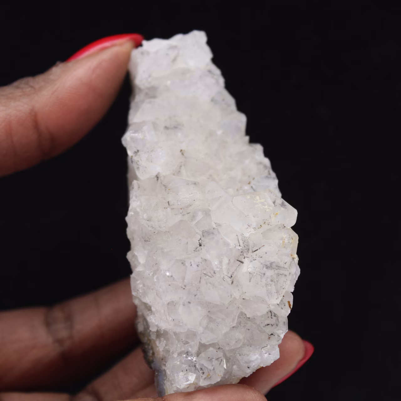 Quartzo Goethita, Pequena Peça de Colecionador Marroquina 105g