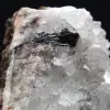 Quartzo bruto de Marrocos, cristais com inclusões de goethita. - 3