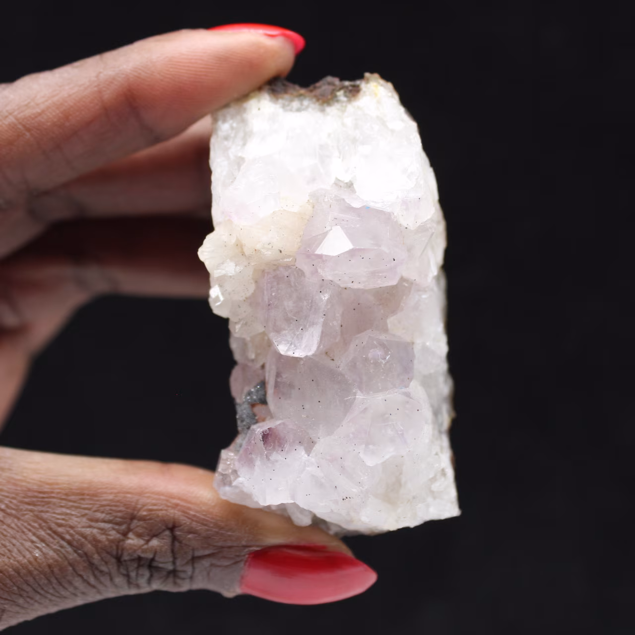 Miniatura de quartzo goethita, decoração marroquina, 110g