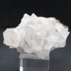 Pequena rocha de quartzo e goethita, cristais de Marrocos - 1