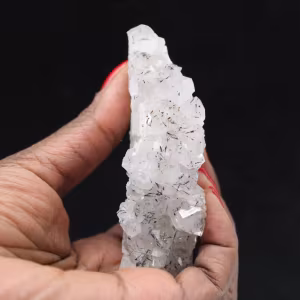 Quartzo Goethita, Espécime Bruto de Marrocos, 125g