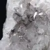 Pequeno exemplar de quartzo goethita, cristais brutos de Marrocos. - 3