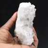 Quartzo bruto de Marrocos, cristais com inclusões de goethita. - 15