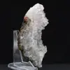 Quartzo bruto com inclusões de goethita, pedra de colecionador. - 2