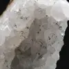 Espécime de quartzo e goethita do Marrocos, geodo filamentoso. - 3