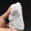 Pequeno cristal de quartzo com inclusão de goethita, Marrocos - 0