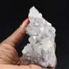 Geodo de quartzo com inclusões de goethita, rocha mineral marroquina. - 0