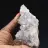 Geodo de quartzo com inclusões de goethita, rocha mineral marroquina.