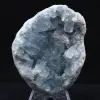 Celestita azul: Espécime mineralógico malgaxe - 0