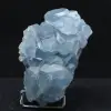 Celestina malgaxe: drusa de cristal azul - 0