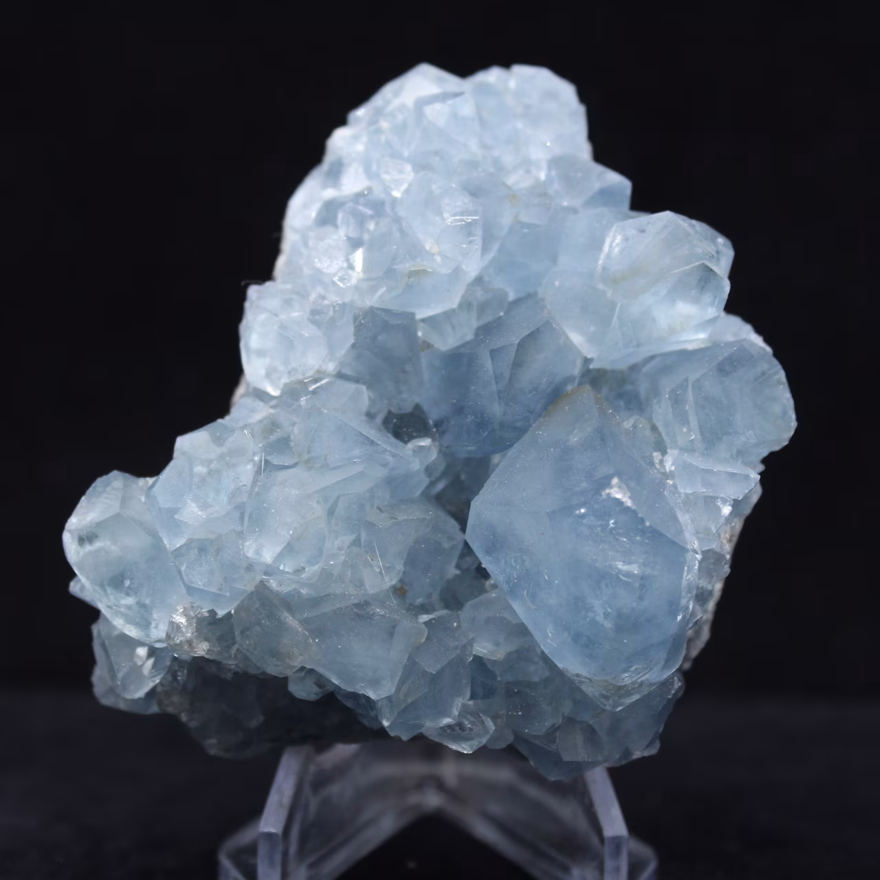 Espécime de celestita: Geodo de Madagascar
