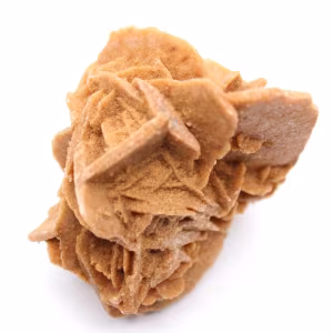 Cristais de rosa do deserto marroquina para coleções mineralógicas.