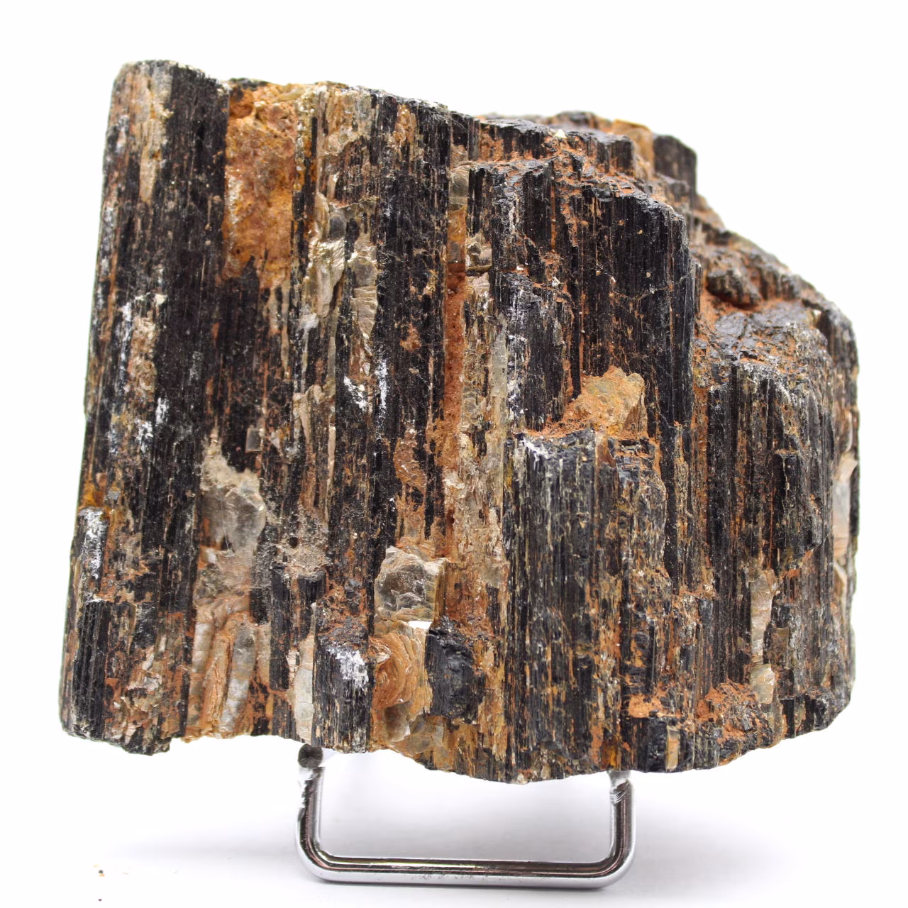 Turmalina Negra de Madagascar - Cristal Bruto Compacto