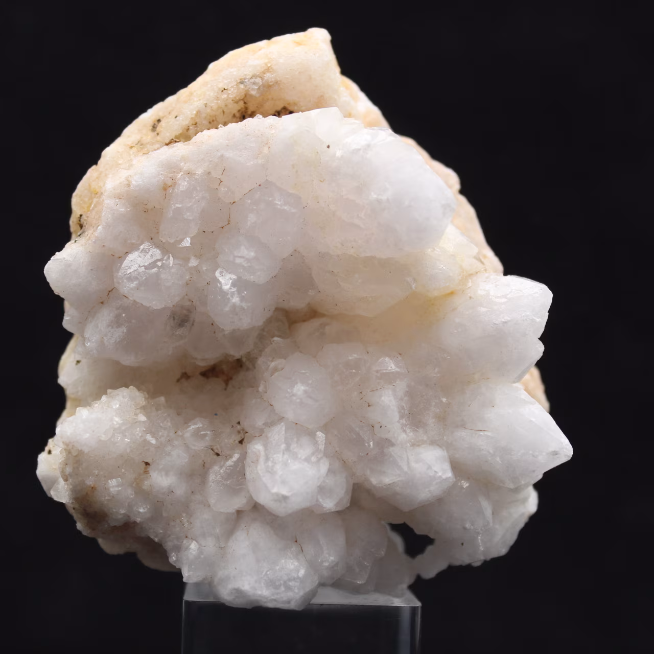 Cristalização de quartzo em forma de flor originário de Marrocos.