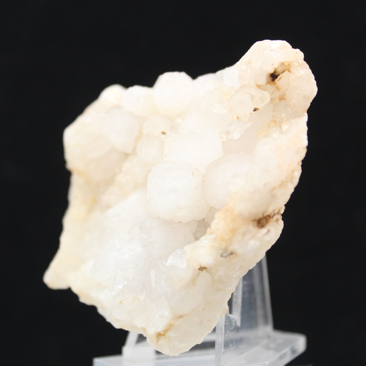 Quartzo em forma de flor marroquina com estrutura alongada