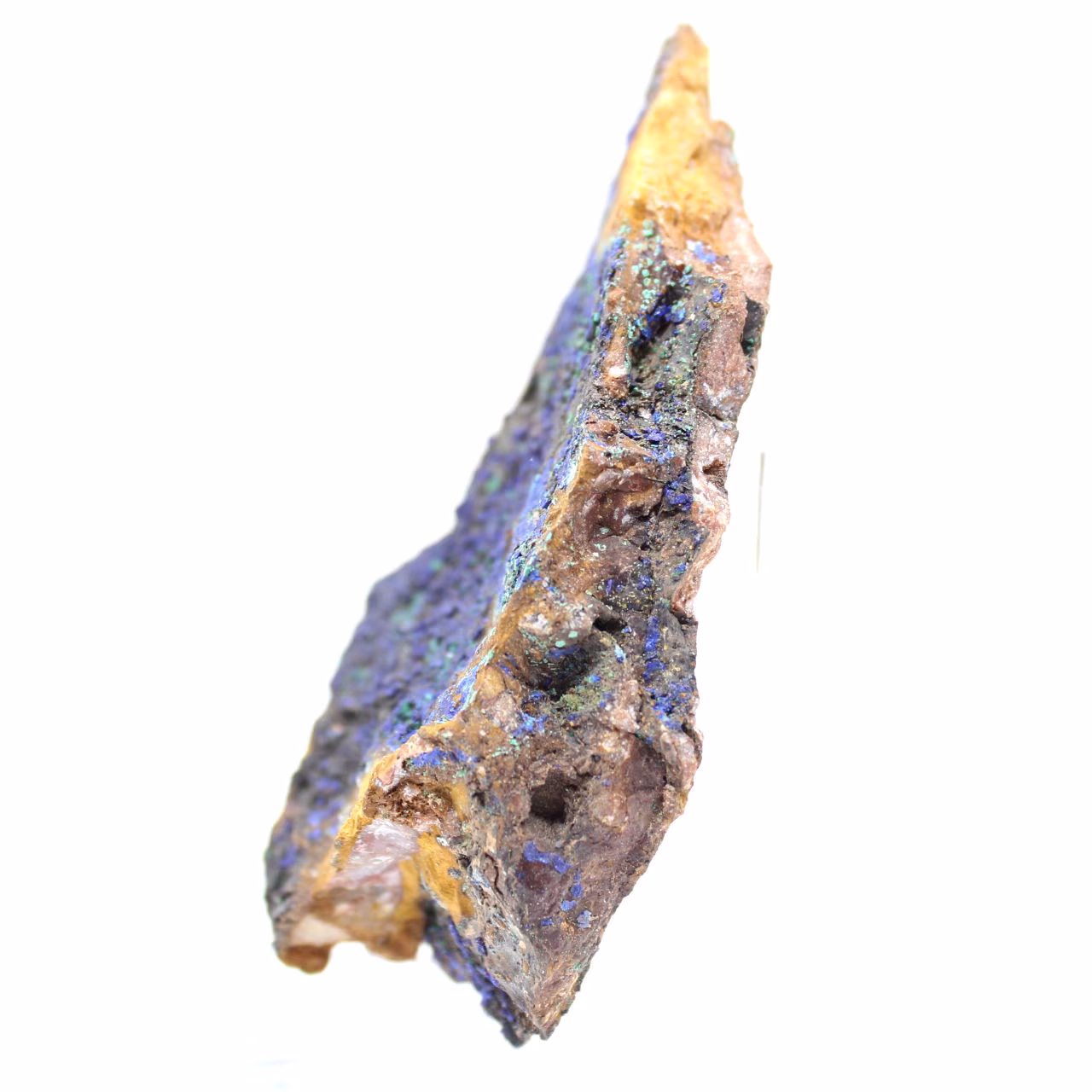 Espécime de Malaquita Azurita Marrocos