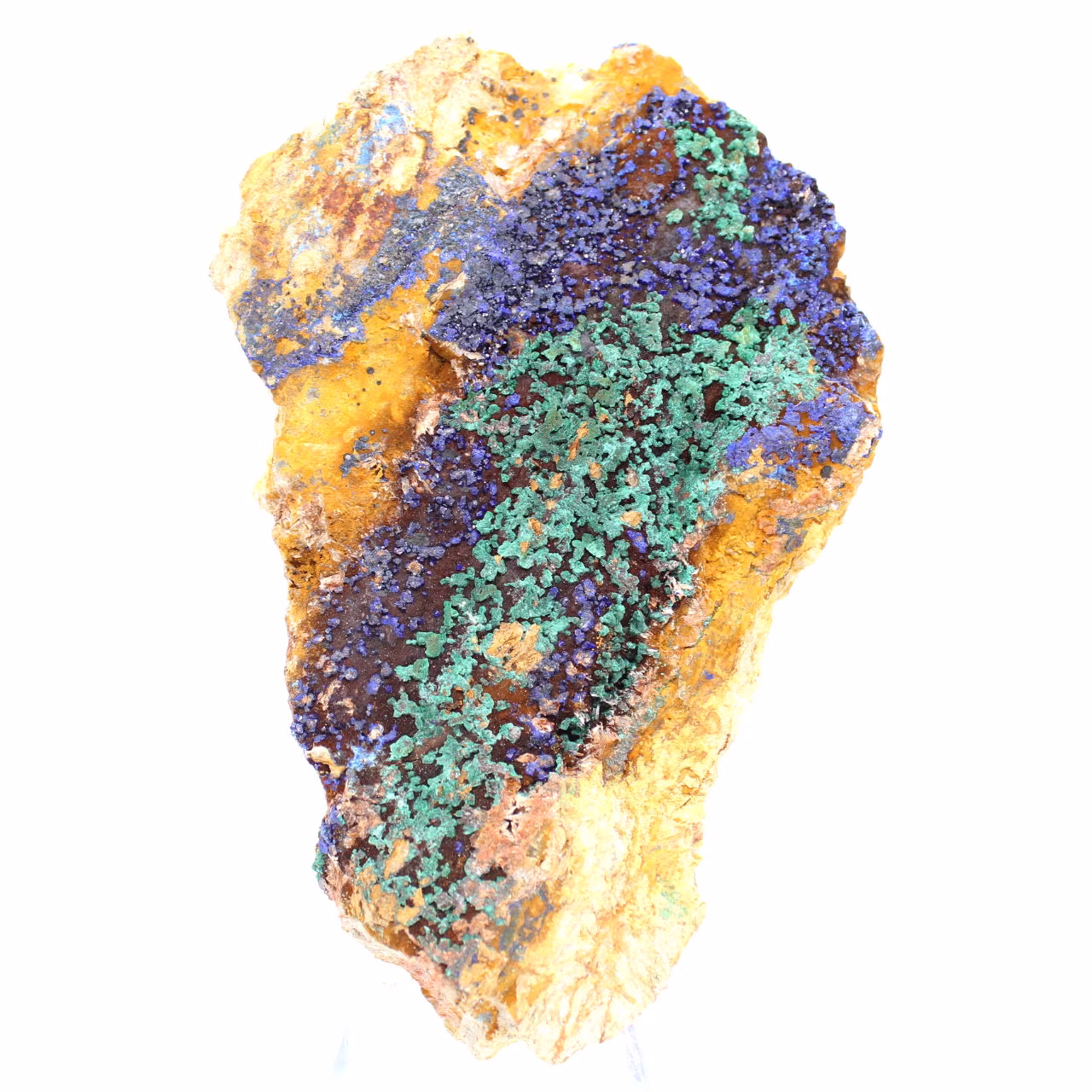 Azurita Malaquita Mineral Marrocos