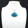 Pingente de Apatita Azul - Espécime Mineralógico de Madagascar - 0