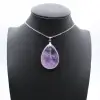 Pingente de Ametista - Joia de Mineral Puro - 9