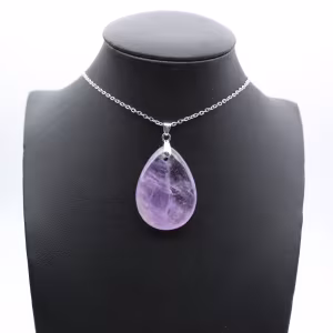 Pingente de Ametista - Joia Mineral Natural