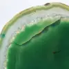 Fatia de ágata verde – Coleção Mineral Brasil 210 g - 2