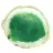 Fatia de ágata verde – Coleção Mineral Brasil 210 g