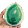 Fatia de ágata brasileira, verde – Item de colecionador, 200 g - 3
